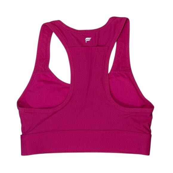 Fabletics Dark Pink Sports Bra Small - Picture 2 of 2